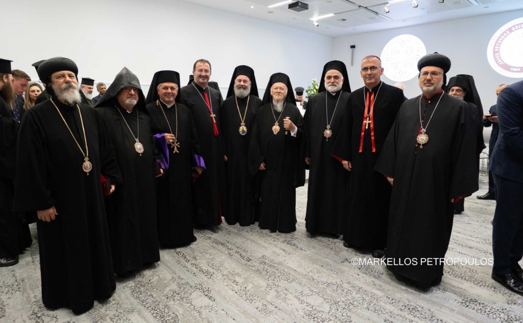 Meeting of the Ecumenical Patriarch with the heads of Christian churches in Australia and Ambassadors of States