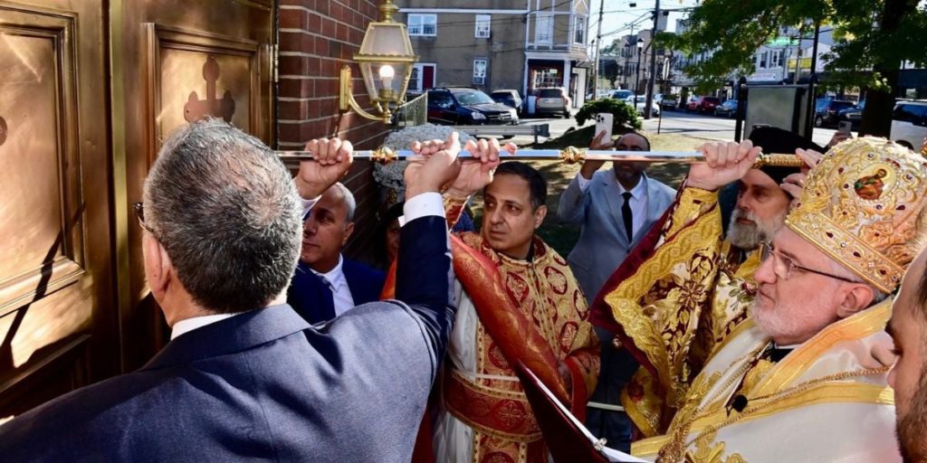 Archbishop Elpidophoros Consecrates St. George Orthodox Church in Yonkers, NY