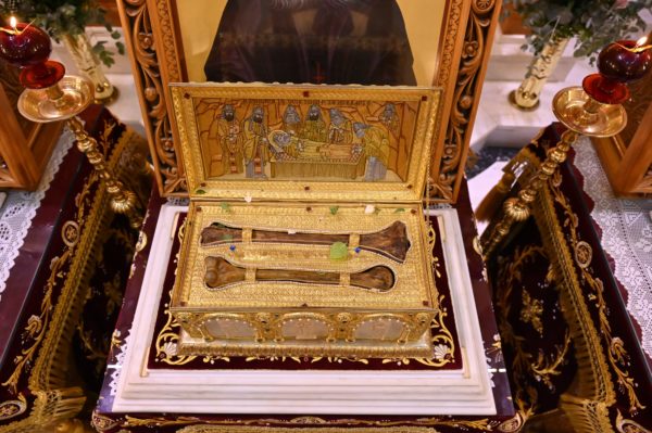 Υποδοχή Ιερού Λειψάνου Οσίου Ιωσήφ Ησυχαστή στην Ουρανούπολη την Παρασκευή 11 Οκτωβρίου