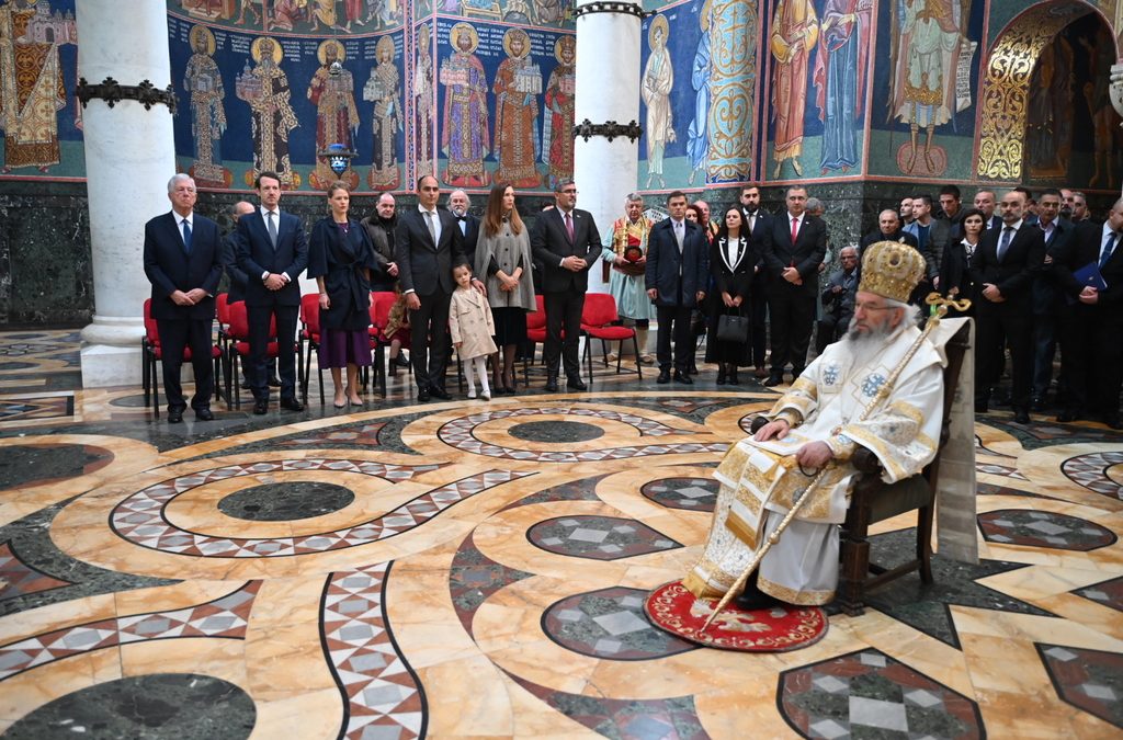 Парастос краљу Александру на Опленцу