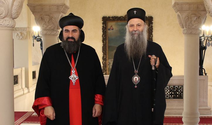 Патријарх Порфирије разговарао са коптским епископом Венијамином