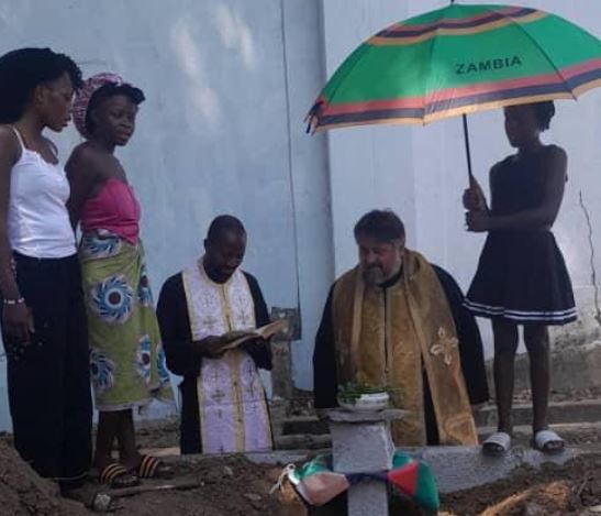 Foundation stone for Olympic Museum at the Metropolis of Zambia