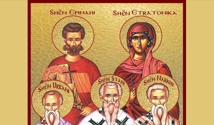 Apostujt Stahi, Apeli, Ampli, Narkisi, Urbani, Aristovuli nga të 70-t. Jakovi i Nisibit dhe i Mikdonisë