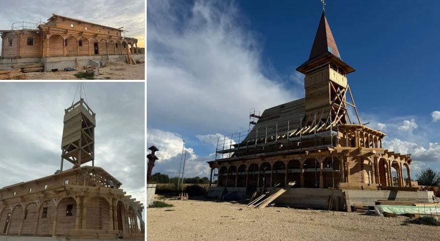 Construction of Orthodox Church for Romanians in Legnago, Italy, progresses rapidly