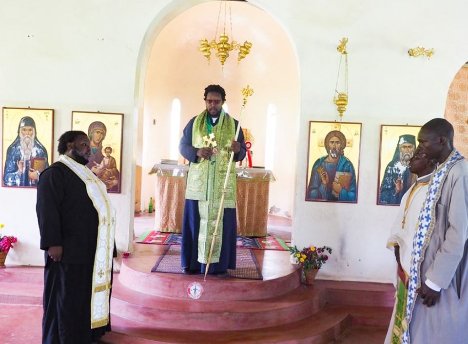 Mystery of Baptism and DivDivine Liturgy at St Arsenios – Mbale