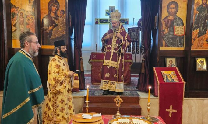 ترصاجيون لراحة نفس المتقدم في الكهنة عيد حبيب