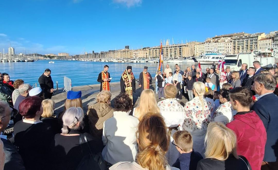 Марсеј: Владика Јустин служио помен краљу Александру I Карађорђевићу