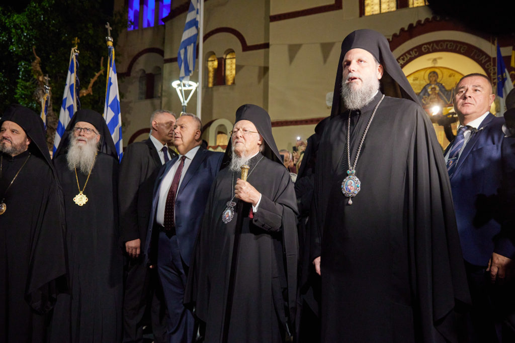 Θερμή υποδοχή του Οικουμενικού Πατριάρχη στην Ιερά Μητρόπολη Νέας Ιωνίας
