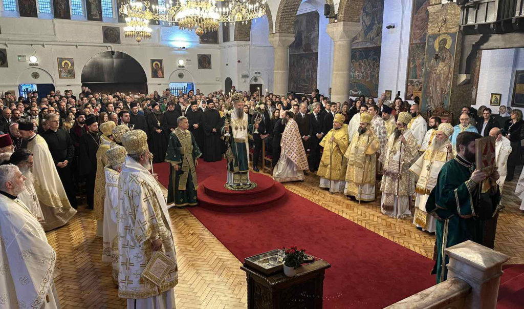 Устоличен Епископ лондонски и великобританско-ирски Нектарије