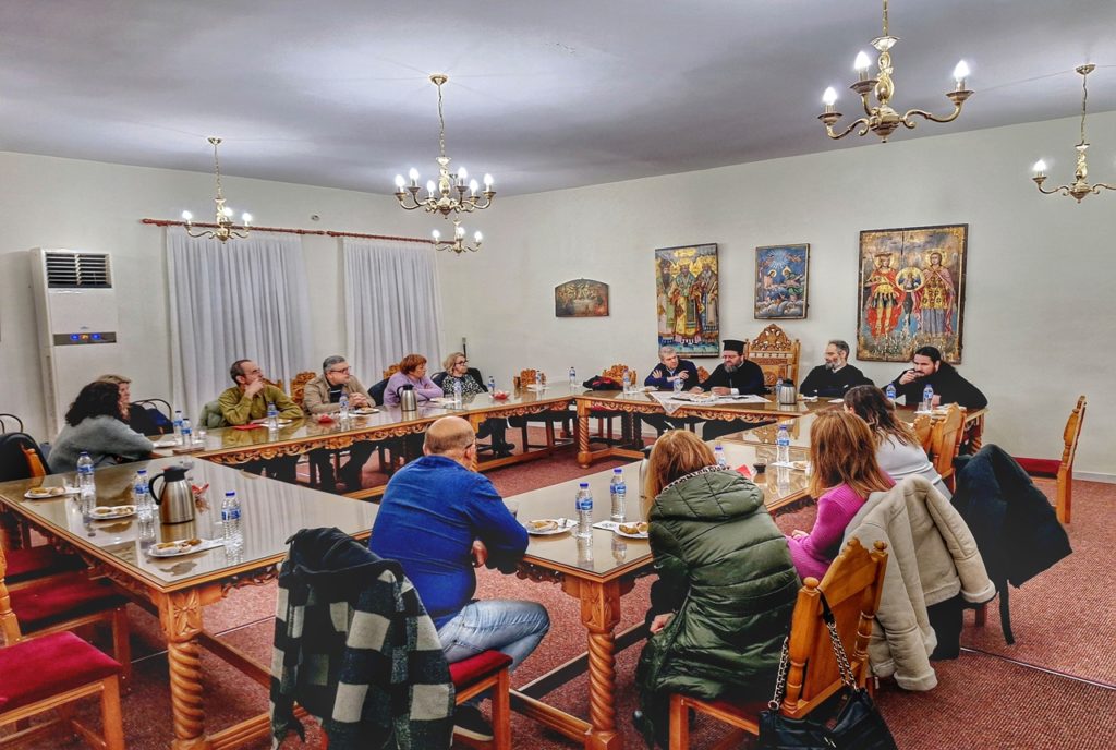 Συνάντηση Μαρωνείας Παντελεήμονα με τον Σύνδεσμο Θεολόγων Ν. Ροδόπης