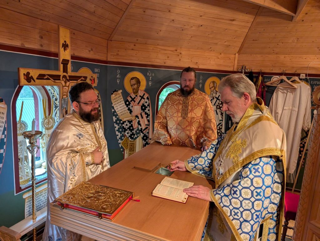 Consecration of the Chapel of the Saint Nicholas Hermitage in Rättvik, Sweden