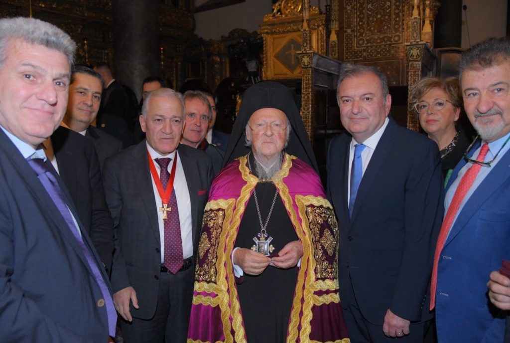Συνάντηση Οικουμενικού Πατριάρχη με αντιπροσωπεία της ΠΕΔΚΜ στο Φανάρι