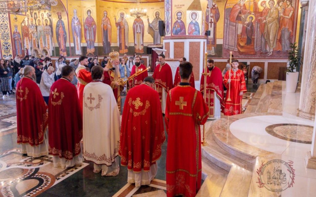 Митрополит Јоаникије у подгоричком Саборном храму: Живот Светог Димитрија је једна узвишена пјесма Богу живоме