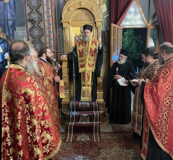 Υποδοχή Ιερού Λειψάνου του Αγίου Γεωργίου στον Πύργο Τρικάλων