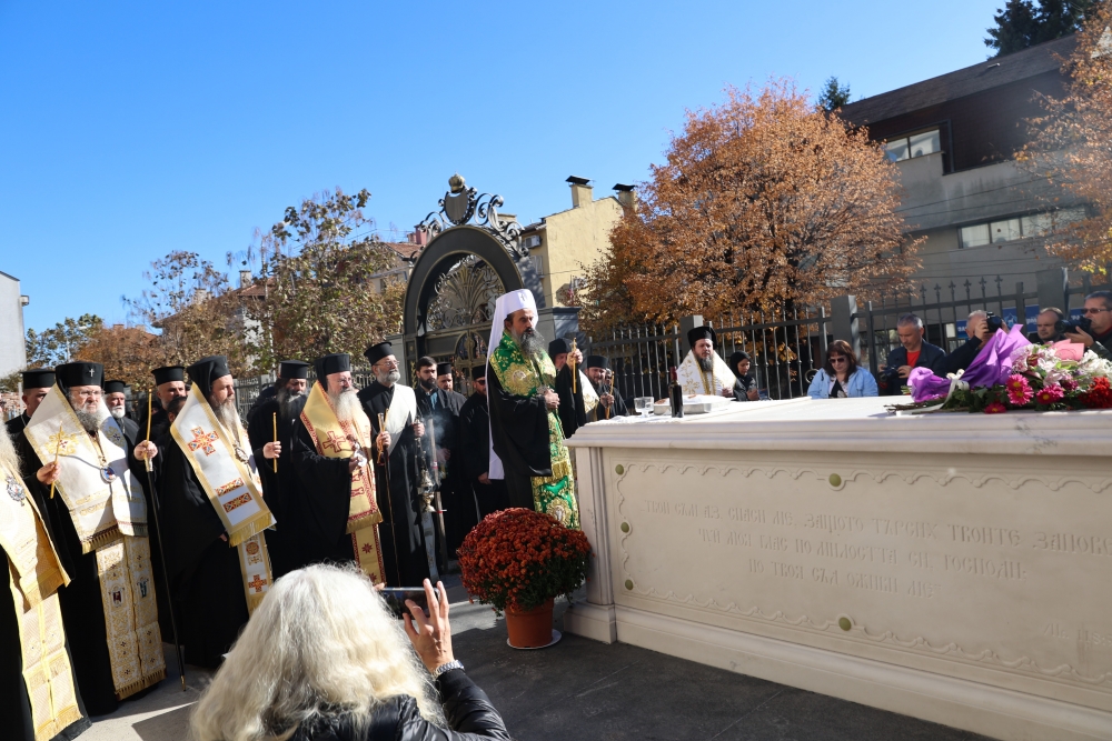 Patriarch of Bulgaria leads memorial service for late Metropolitan Nathanael of Nevrokop