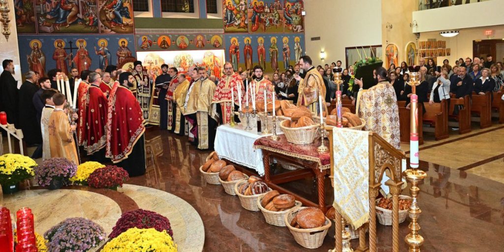“Angelic Forces Are on Our Side,” Says Archbishop Elpidophoros at Great Vespers at Archangel Michael Greek Orthodox Church