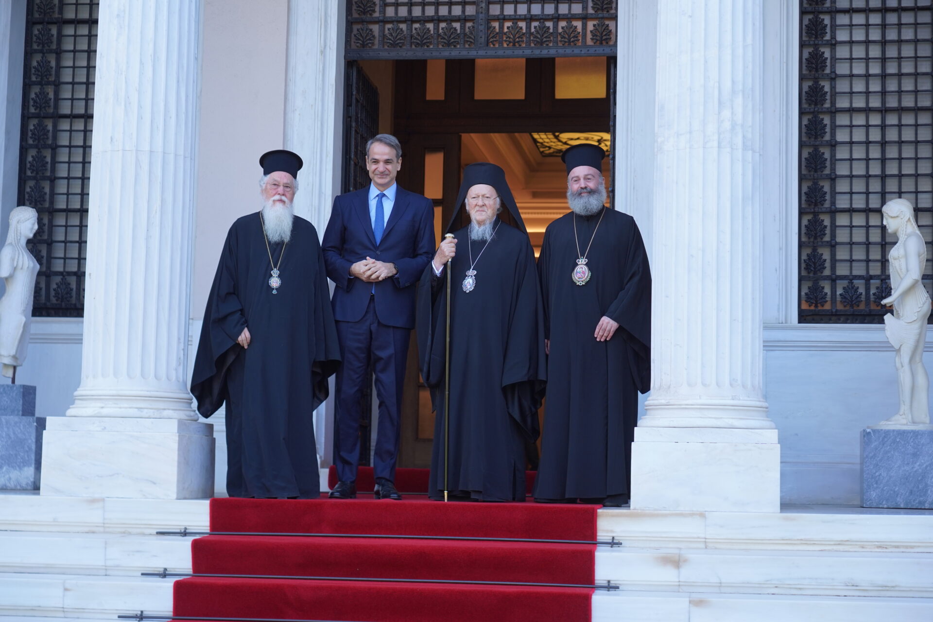 The Ecumenical Patriarch meets with the Prime Minister of Greece ...