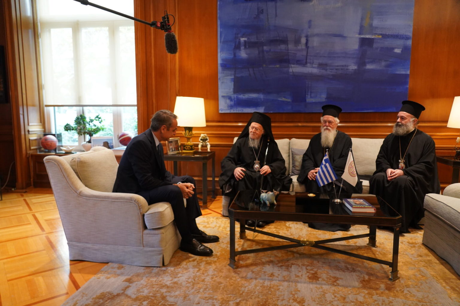 The Ecumenical Patriarch meets with the Prime Minister of Greece ...