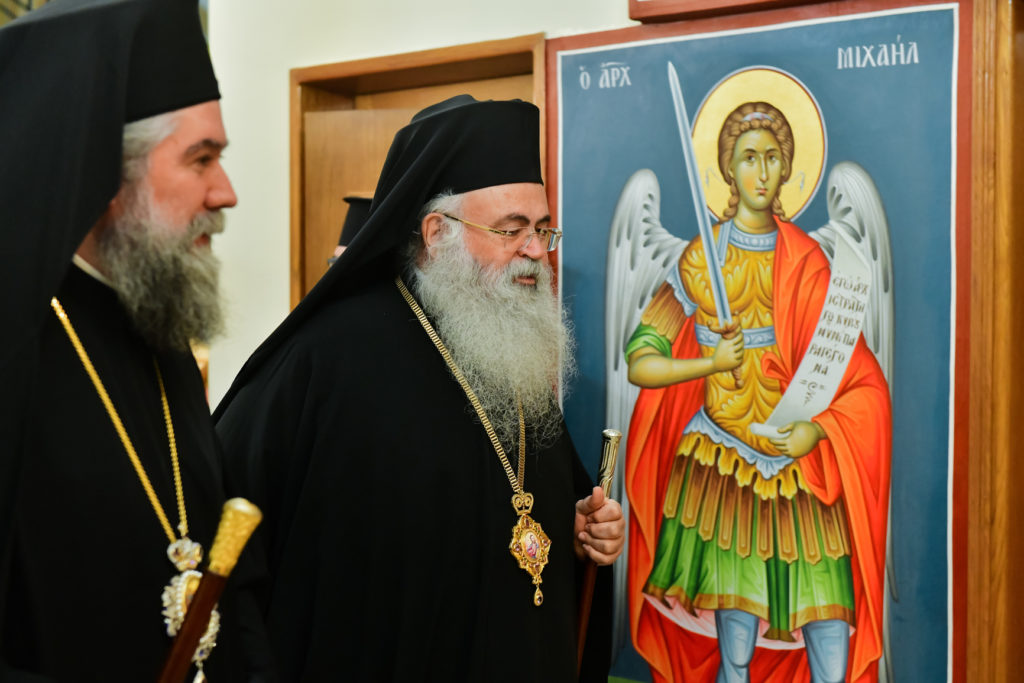 Σερρών Θεολόγος προς Κύπρου Γεώργιο: «Η Κύπρος είναι πάντοτε στο κέντρο της καρδιάς μας» (ΦΩΤΟ+ΒΙΝΤΕΟ)