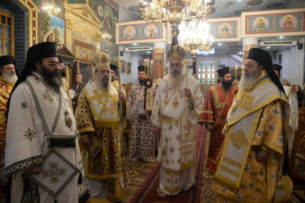 Ο εορτασμός του Ιερού Χρυσοστόμου στο Λουκά Τρίπολης