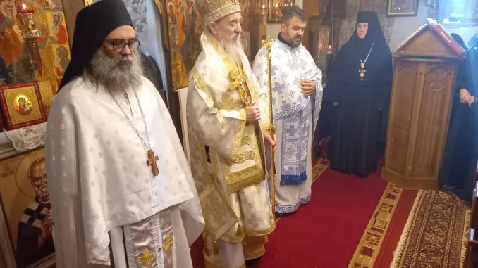 Света архијерејска литургија у манастиру Дубочица код Пљеваља