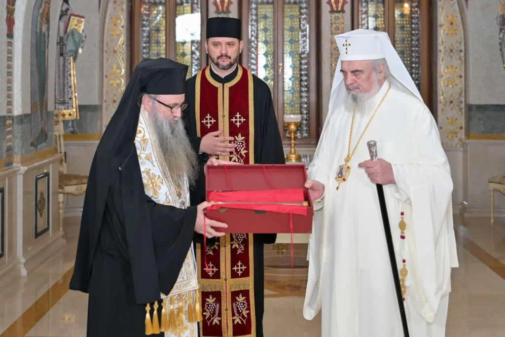 Episcopia Italiei a donat Catedralei Naționale peroneul Sfântului Apostol Andrei