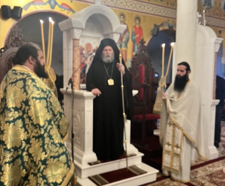 Προεόρτια των Εισοδίων στο Ναό του Οσίου Παϊσίου του Αγιορείτου