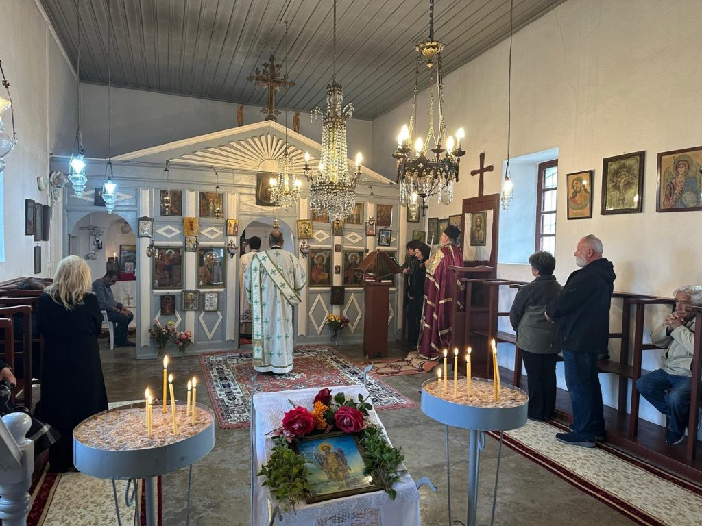The Feast Day of the Holy Archangels and Saint Nektarios on Imbros
