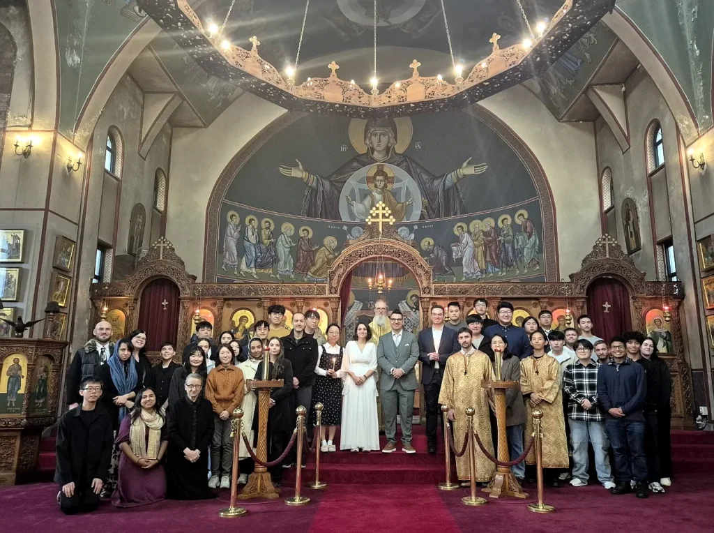 Wedding Sacrament at the Cathedral of St. Nicholas in Seoul