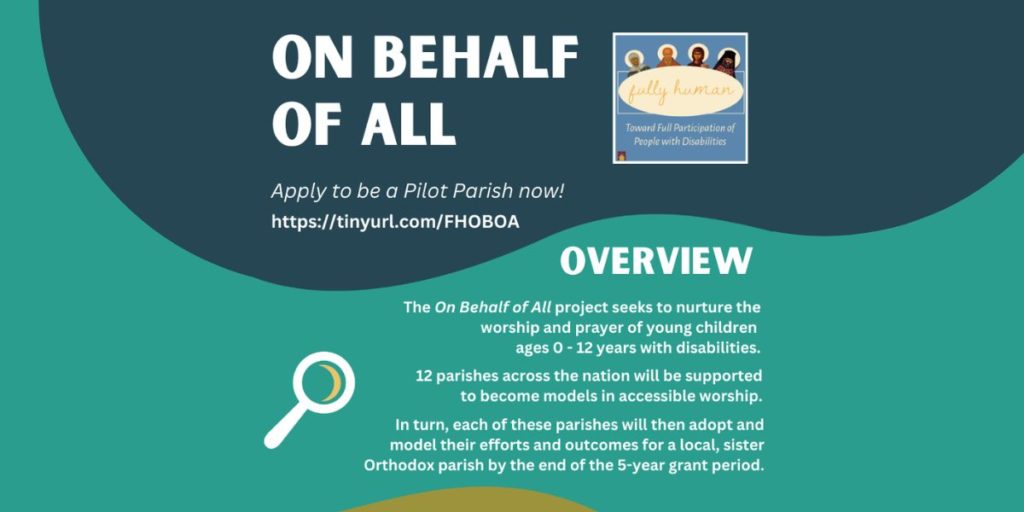 Center for Family Care Seeking 12 Pilot Parishes to Join Efforts on Behalf of All Children with Disabilities