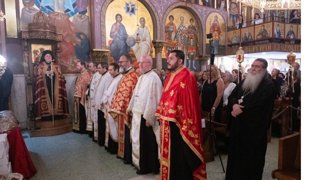 Sts. Anargyroi Church Welcomes Archbishop Elpidophoros