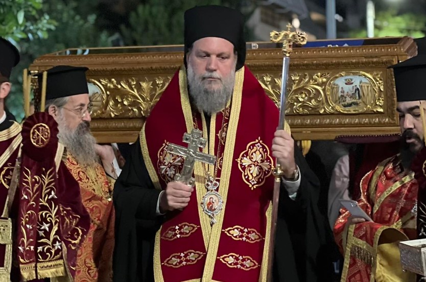 Νέα Ιωνία: Μεθέορτος Εσπερινός και λιτανεία σκηνώματος Αγίου Γεωργίου του Νεαπολίτου