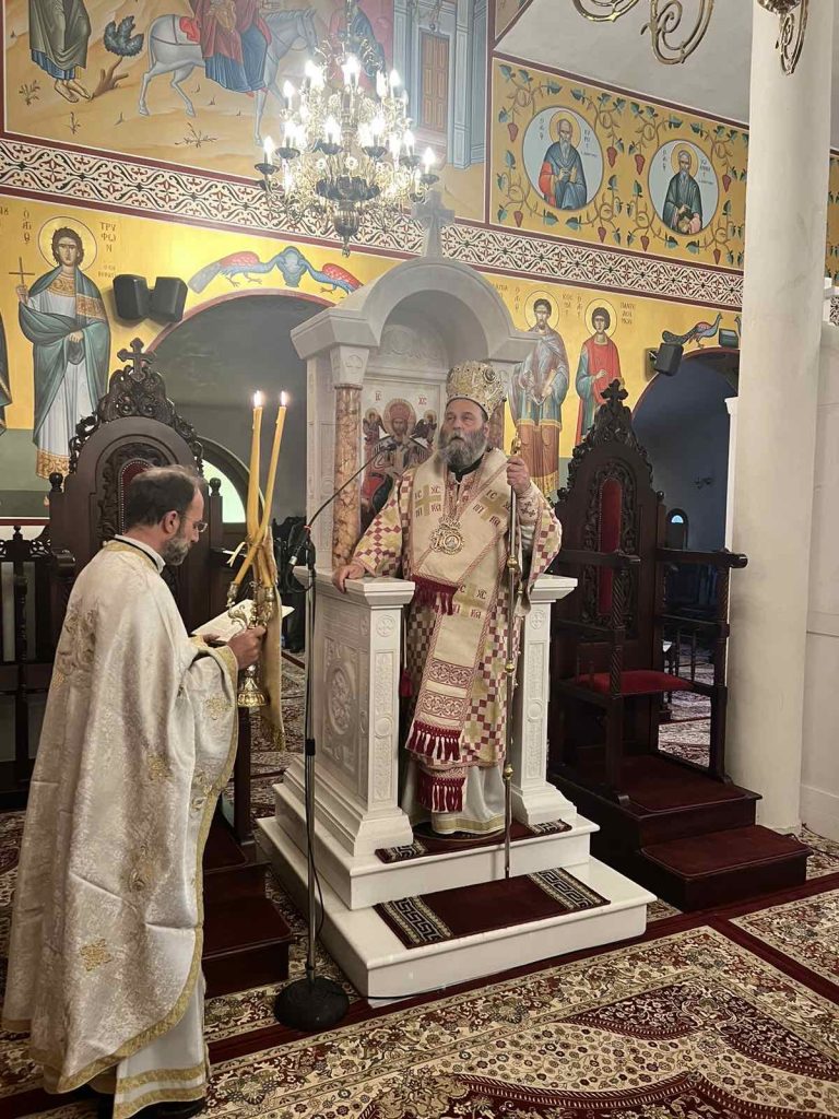 Θεία Λειτουργία για την έναρξη της Νηστείας των Χριστουγέννων