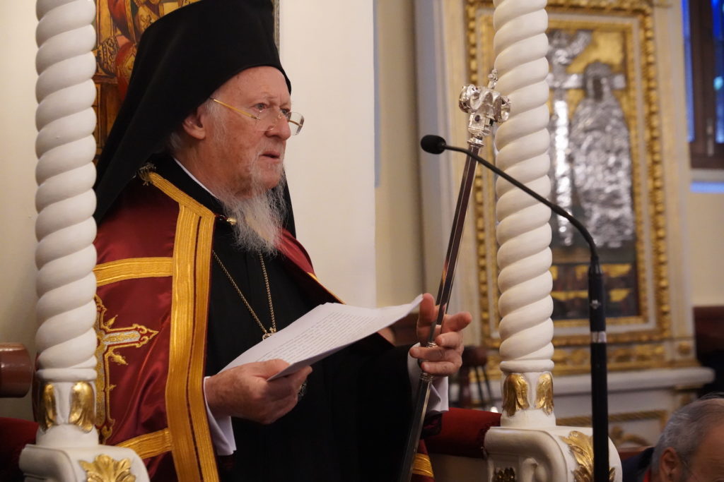 Οικουμενικός Πατριάρχης: Η παρουσία των προσκυνητών μας ενισχύει στον αγώνα να κρατήσουμε αναμμένη την κανδήλα των ιερών του Γένους μας
