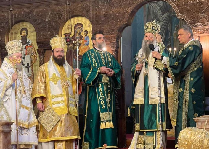 Παρουσία του Πατριάρχη Πορφυρίου και τις ευχές του Βασιλιά Καρόλου η ενθρόνιση Σέρβου Επισκόπου στο Λονδίνο