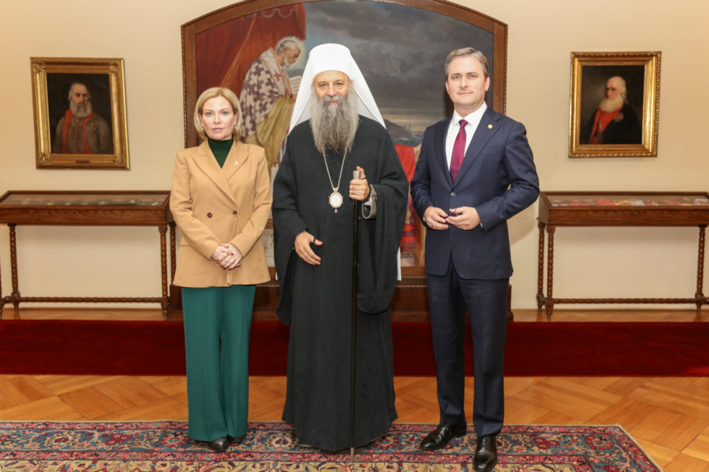 Πατριάρχης Πορφύριος: Σερβία και Ρωσία αγωνίζονται για τους ίδιους στόχους