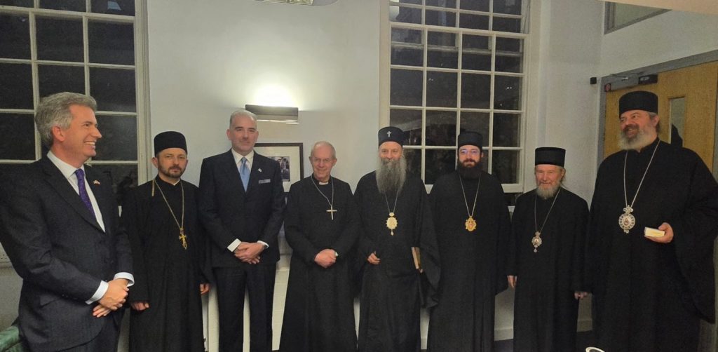 Патријарх српски Порфирије у Лондону: Срдачан сусрет са Архиепископом кентерберијским Јустином