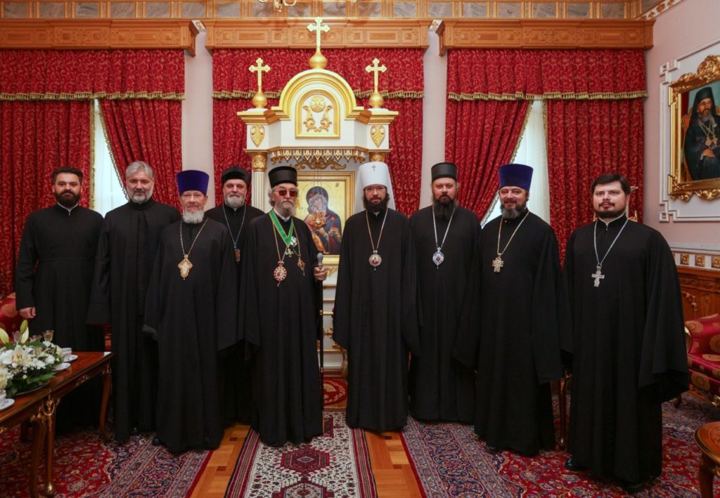 Επίσκεψη Βολοκολάμσκ Αντωνίου στην Ιερά Μητρόπολη Μπανιαλούκας