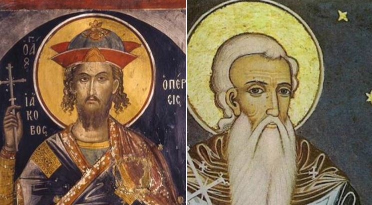 Dëshmor Jakov Persiani. Oshënar Theodhosi në Tërnovë. Oshënar Pinufri