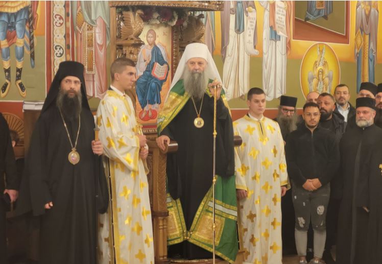 Патријарх Порфирије: Црква постоји због човека који је саздан за вечност