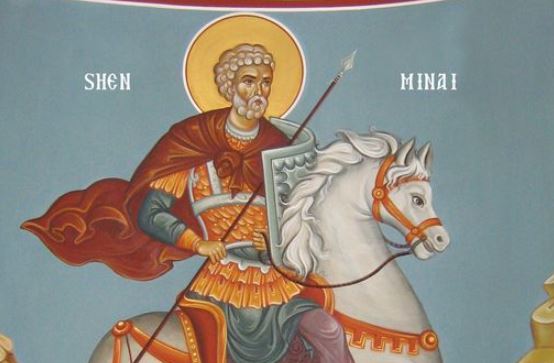 Dëshmor i madh Minai. Dëshmorët Viktori, Vincenti, Stefanidha. Oshënar Theodhor Studiti