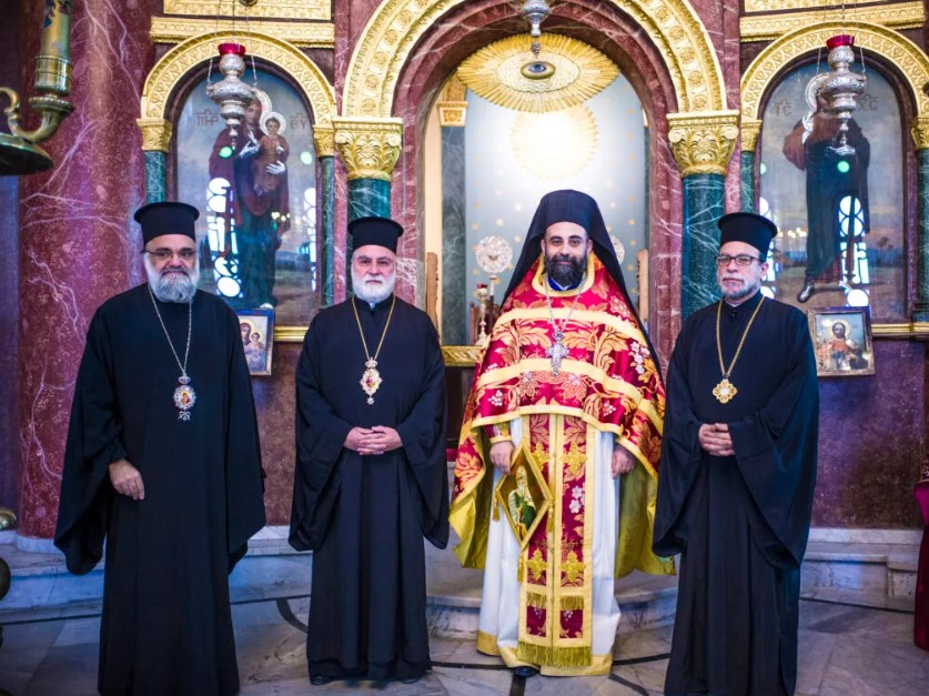 Τα ονομαστήρια του Καθηγουμένου της I.M. Αγίου Γεωργίου Παλαιού Καΐρου Αρχιμανδρίτη Δαμασκήνου