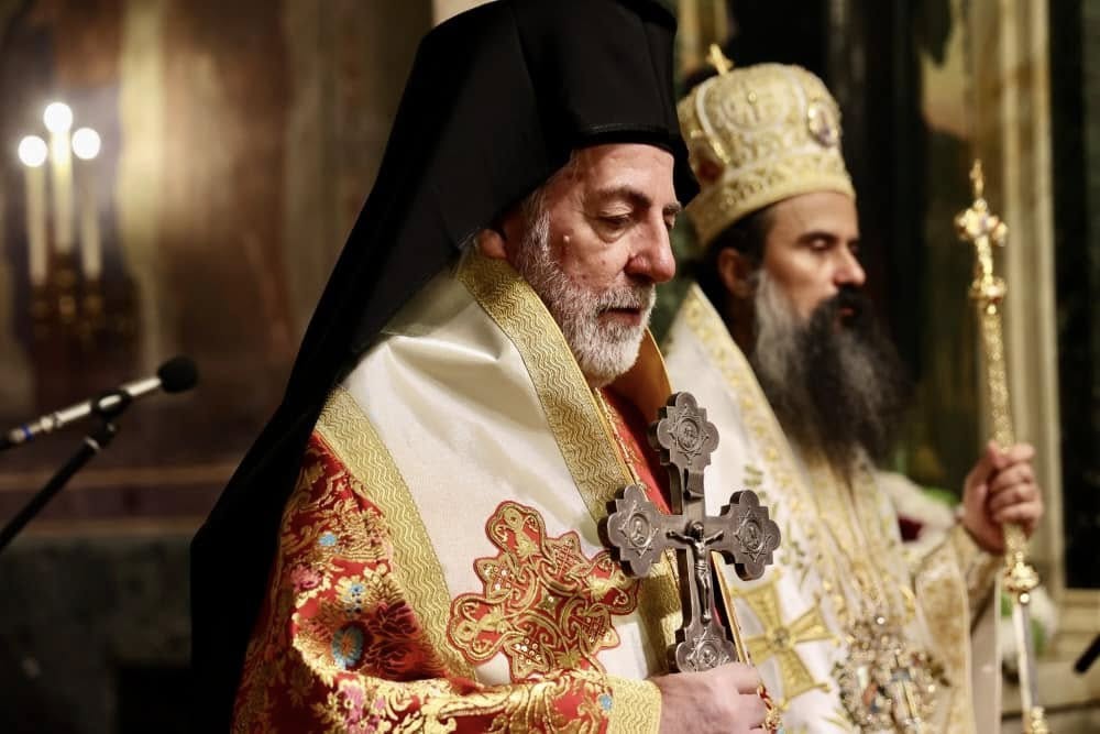 Archbishop Nikitas of Thyateira and Great Britain in Sofia