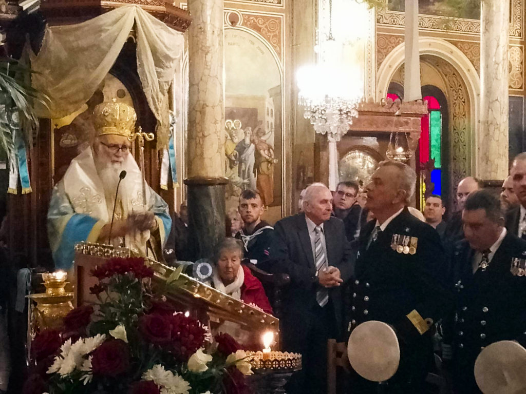 H εορτή του Αγίου Νικολάου στον Ναύσταθμο Σαλαμίνας