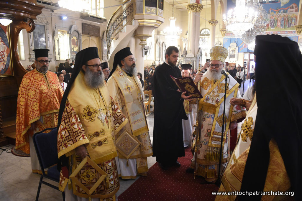 Sermon of Patriarch John X Sunday Liturgy, Church of the Holy Cross
