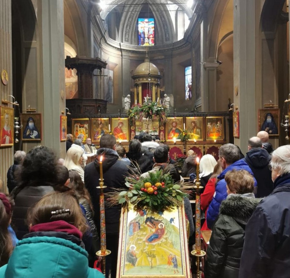 Η εορτή της Γεννήσεως του Σωτήρος στο Μιλάνο