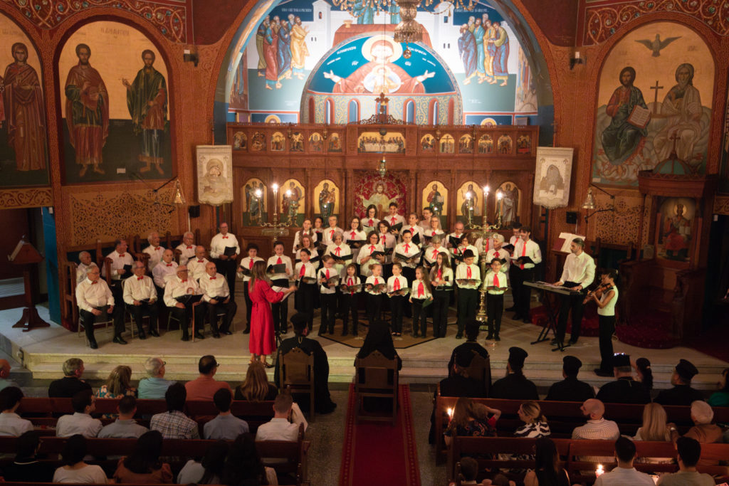 Archbishop Makarios of Australia attends the first “Christmas Carols” of the Holy Diocese of Brisbane