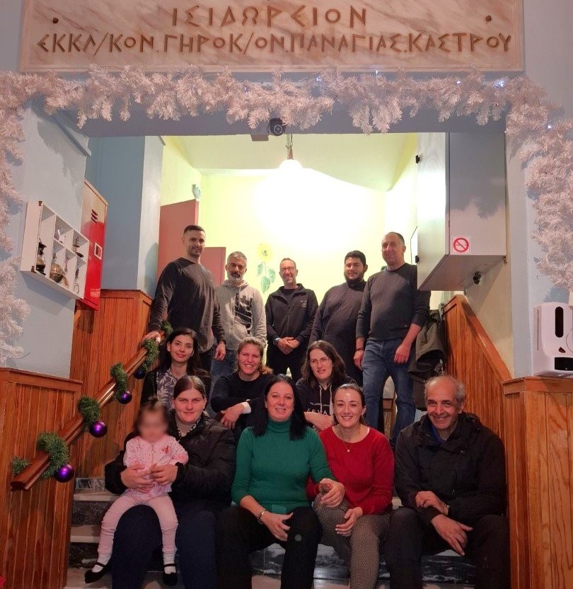 Στολισμός του Εκκλησιαστικού Γηροκομείου στη Λέρο