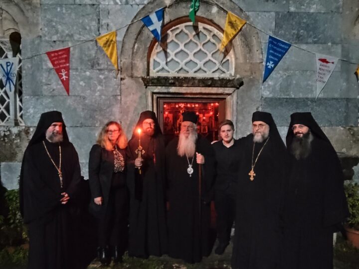 Κουρά νέου μοναχού στην Ιερά Μονή Αγίου Νικολάου Καμπιών