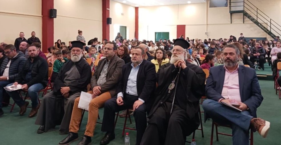 Ο Αρκαλοχωρίου Ανδρέας σε ημερίδα αφιερωμένη σε τοπικό ευεργέτη